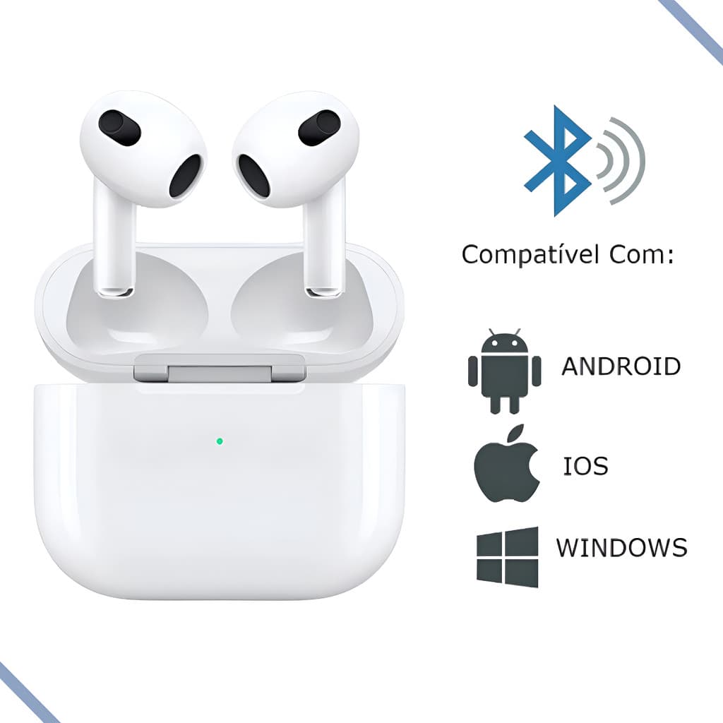 Fone Bluetooth Premium Série 4 Branco Sumexr Sx-01