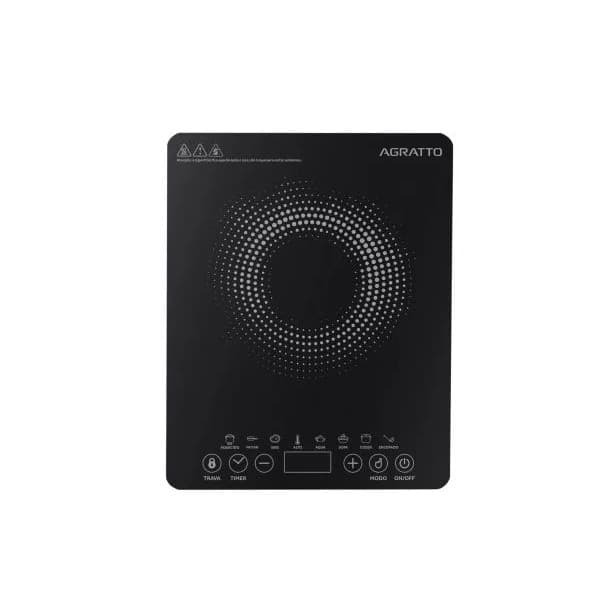 Cooktop Indução Agratto 1 Boca 2000W Preto