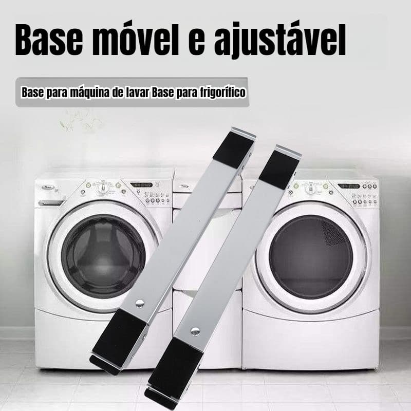 Suporte de Base móvel de alumínio | Base de rodas Universal para geladeira, fogão, máquina de lavar