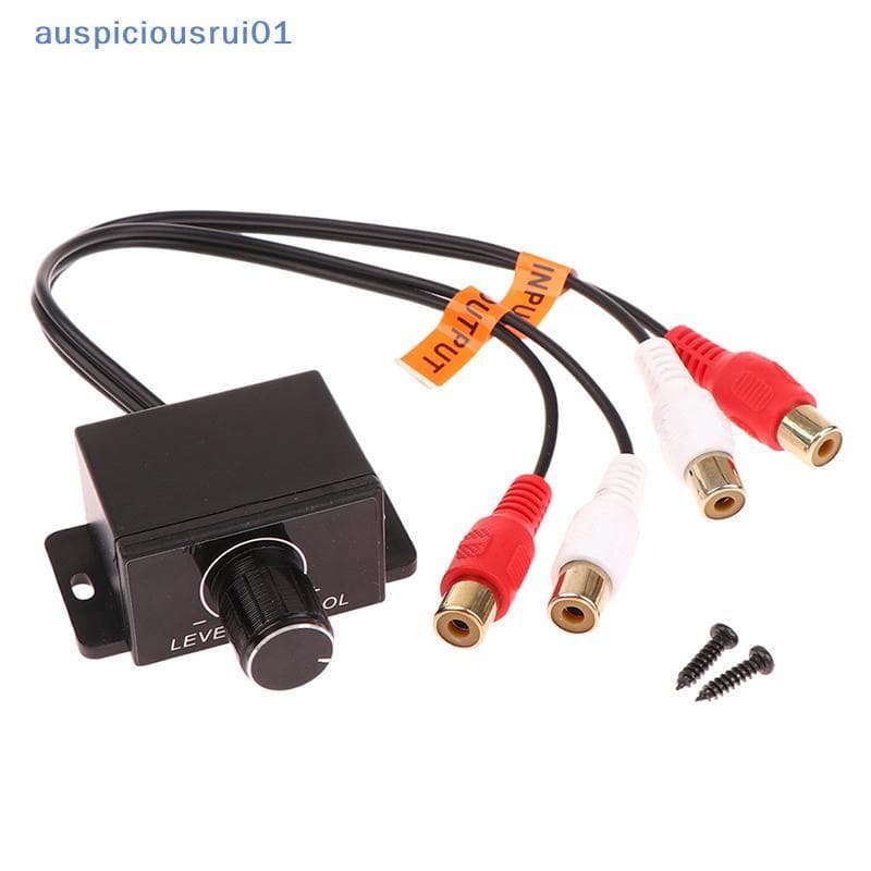 Novo Amplificador De Carro Regulador De Volume Alto-Falante Controlador Baixo Áudio Do Ajustador Som Subwoofer