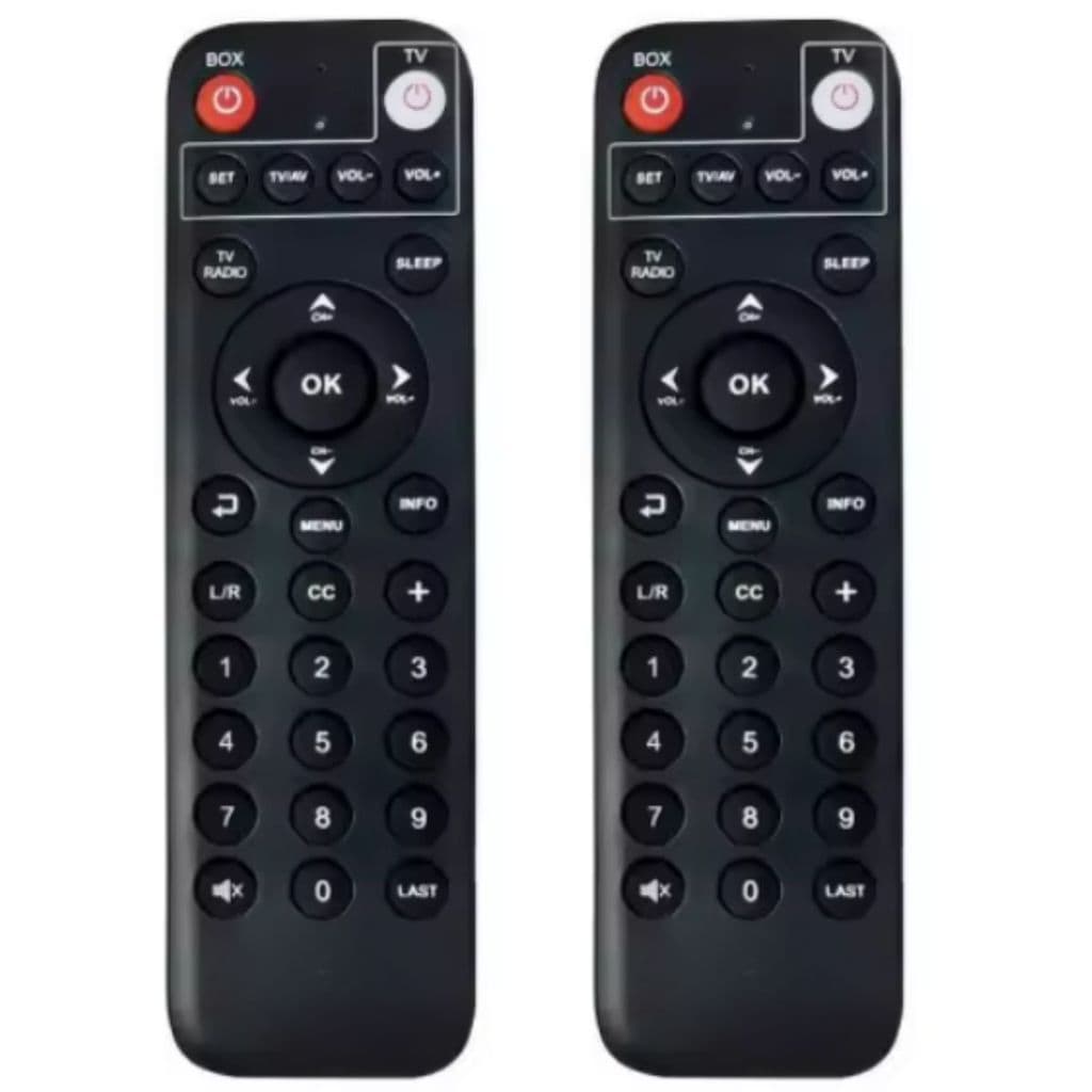 Oferta com 2 Controle Remoto compatível Century Receptor B5 e B5+