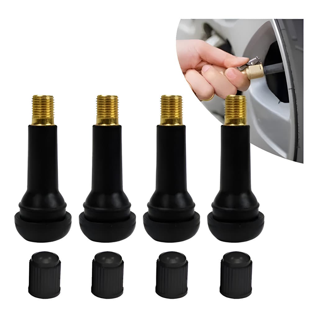 4 Bicos P/pneu Sem Câmara Carro Passeio JEEP Tr414