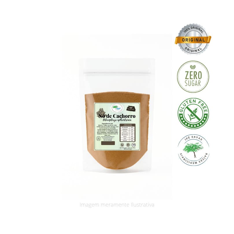 Nó de Cachorro (Heteropterys aphrodisiaca - Raiz em Pó) 100g - Ipê Ervas