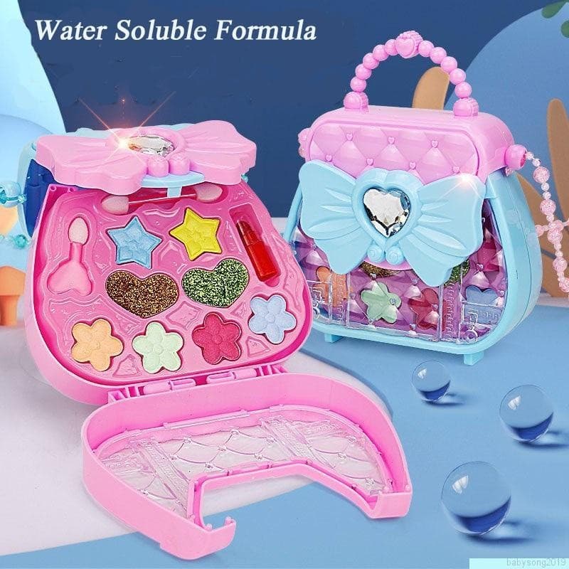 Paleta De Cores De Brinquedos De Maquiagem Feminina Para Aniversários De Natal Reais