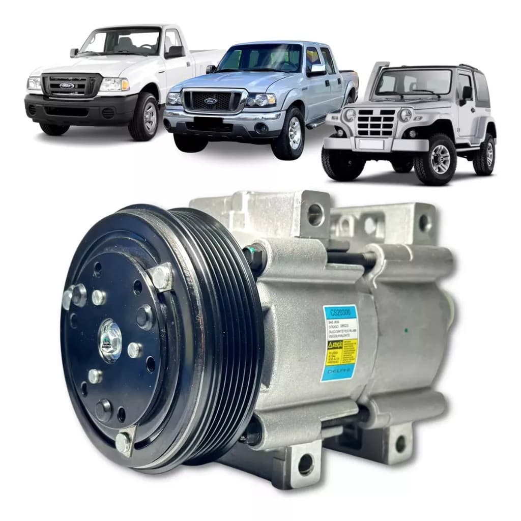 Compressor Ar Ford Ranger 2.3 2001 A 2012 / TROLLER 3.0 Original Delphi * NV