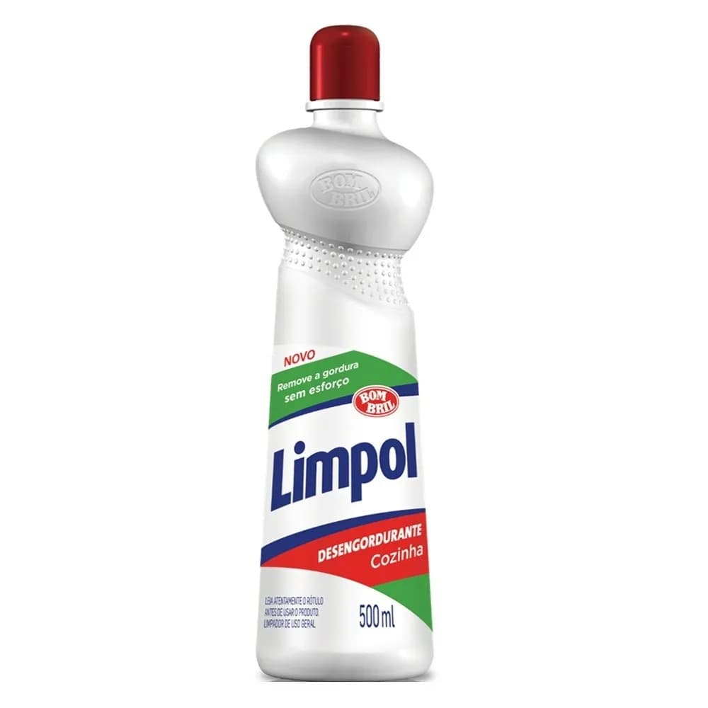 Kit C/ 2 Limpador Desengordurante Limpol 500ml