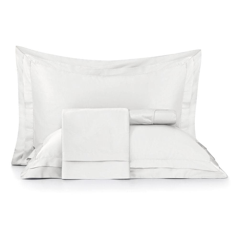 Jogo de Cama Queen Altenburg Cetim 300 Fios Allure Branco