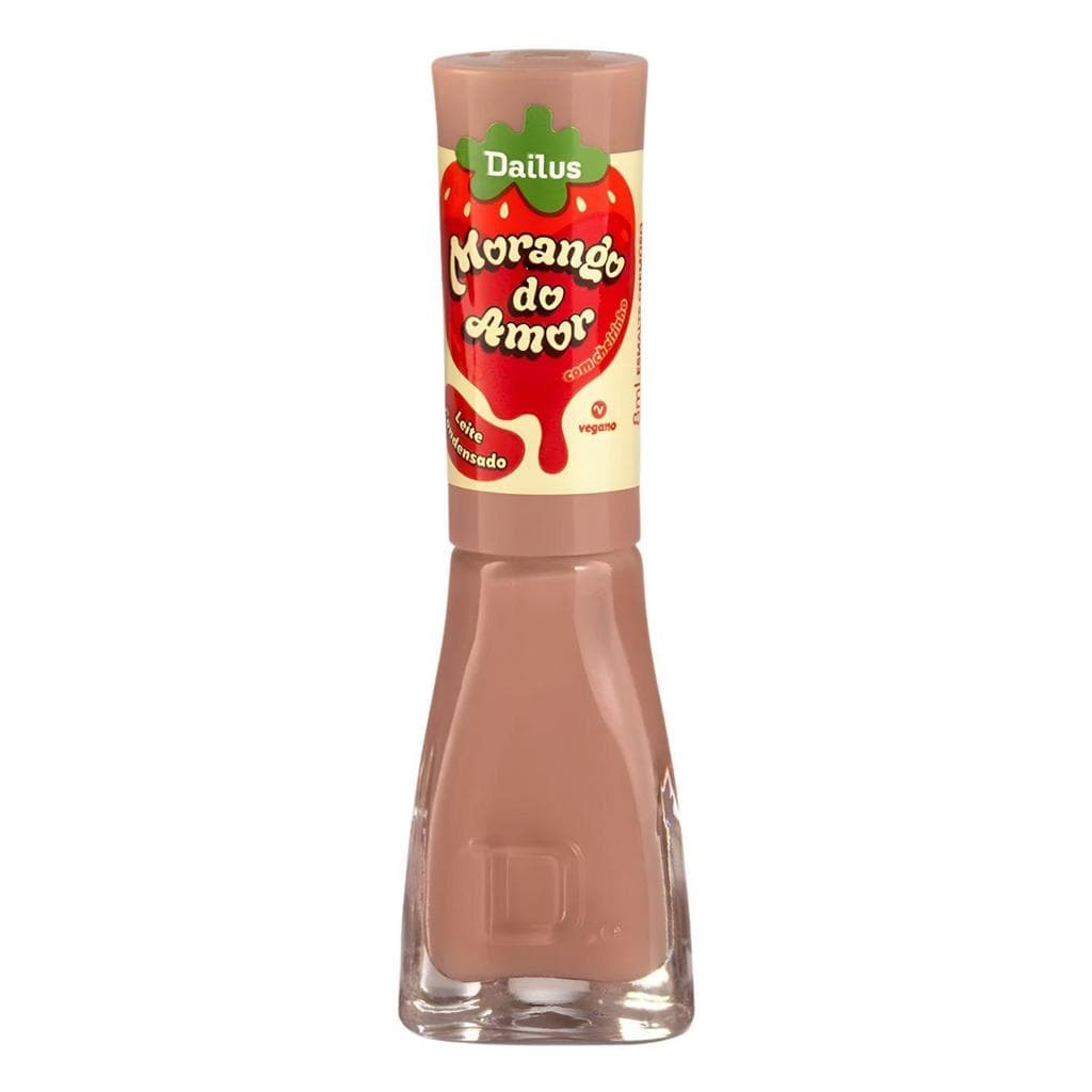 Esmalte Cremoso Dailus Morango Do Amor Leite Condensado 8ml