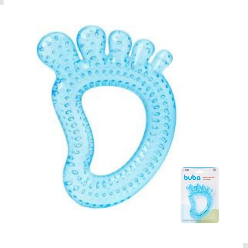Mordedor Massageador Pezinho Buba para Bebe