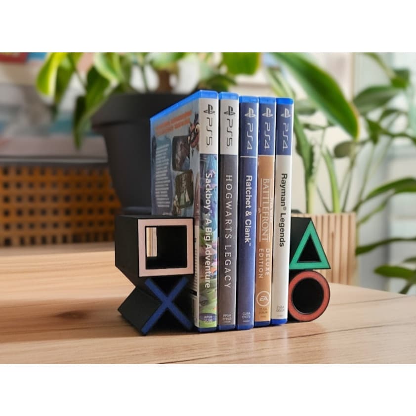 Suporte Expositor para Jogos PS4 | PS5 – Organizador e Display Gamer