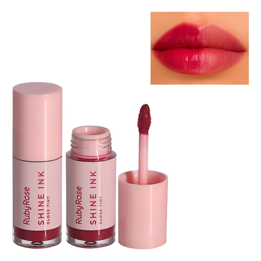 Gloss Tint Shine Ink Linha Rosa Ruby Rose