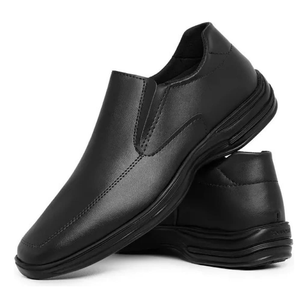 Sapato Social Oxford Masculino Confort Vegano Elástico - 222