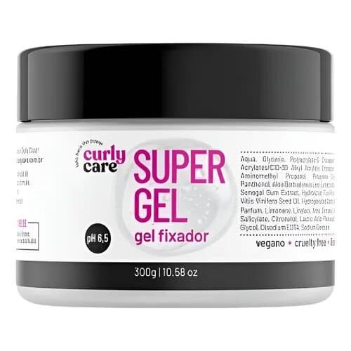 Curly Care, Super Gel Fixador 300g Curly Care