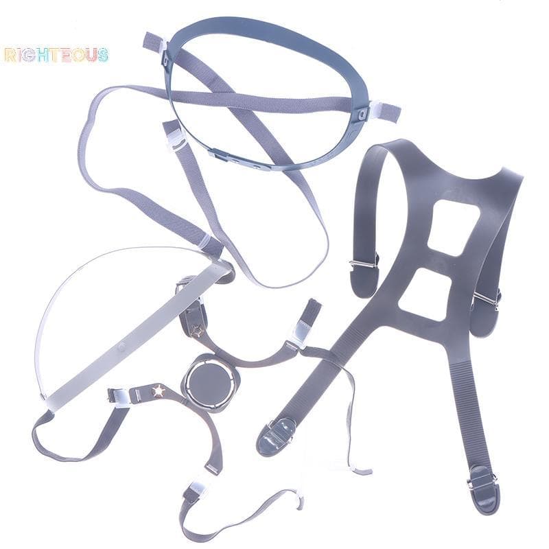 Rightrous 7502/6897/6200 Arnês Para 6800 Máscara De Poeira Respirador De Gás Facial Completo Substituir Acessórios 6700/