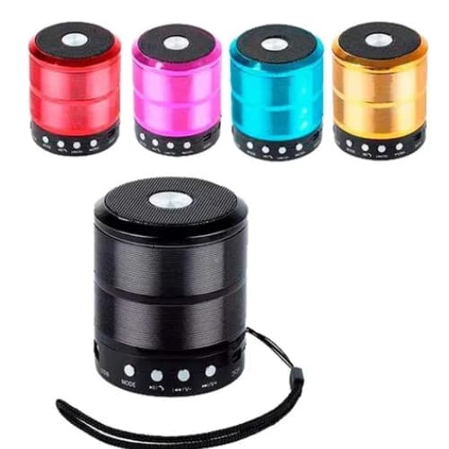Caixa De Som Bluetooth Mini Speaker Ws-887