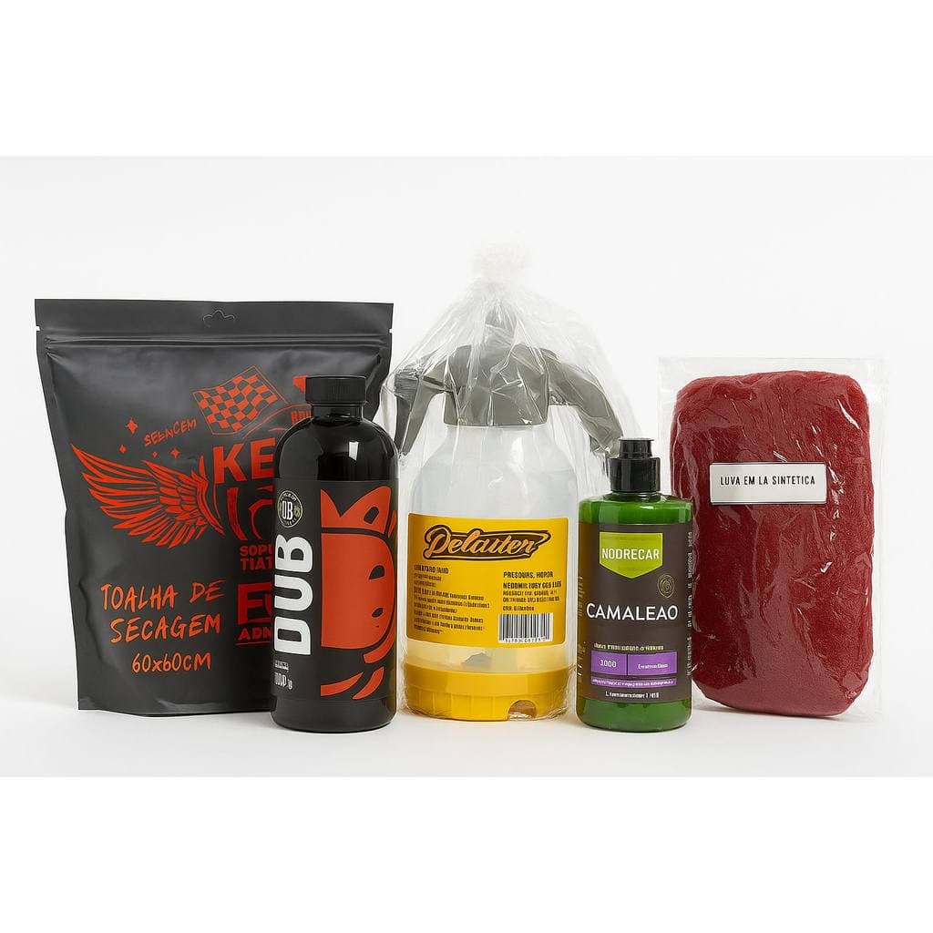 Kit Lavagem Automotiva Premium AutoShop