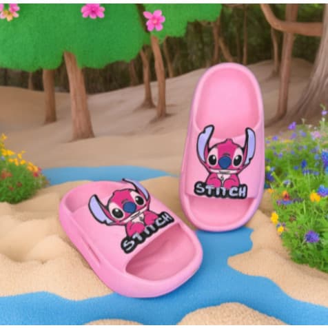 Novo Chinelo Nuvem Infantil Menina Lilo & Stitch