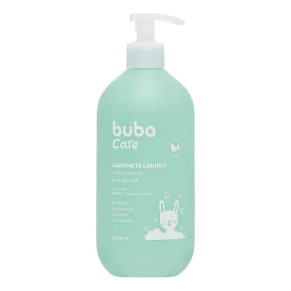 SABONETE LIQUIDO INFANTIL 400ML - BUBA CARE