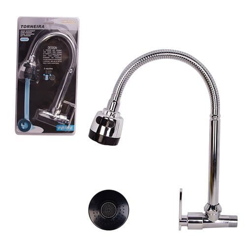 Torneira Gourmet Parede Cozinha Ducha Inox Alta Qualidade Moderna