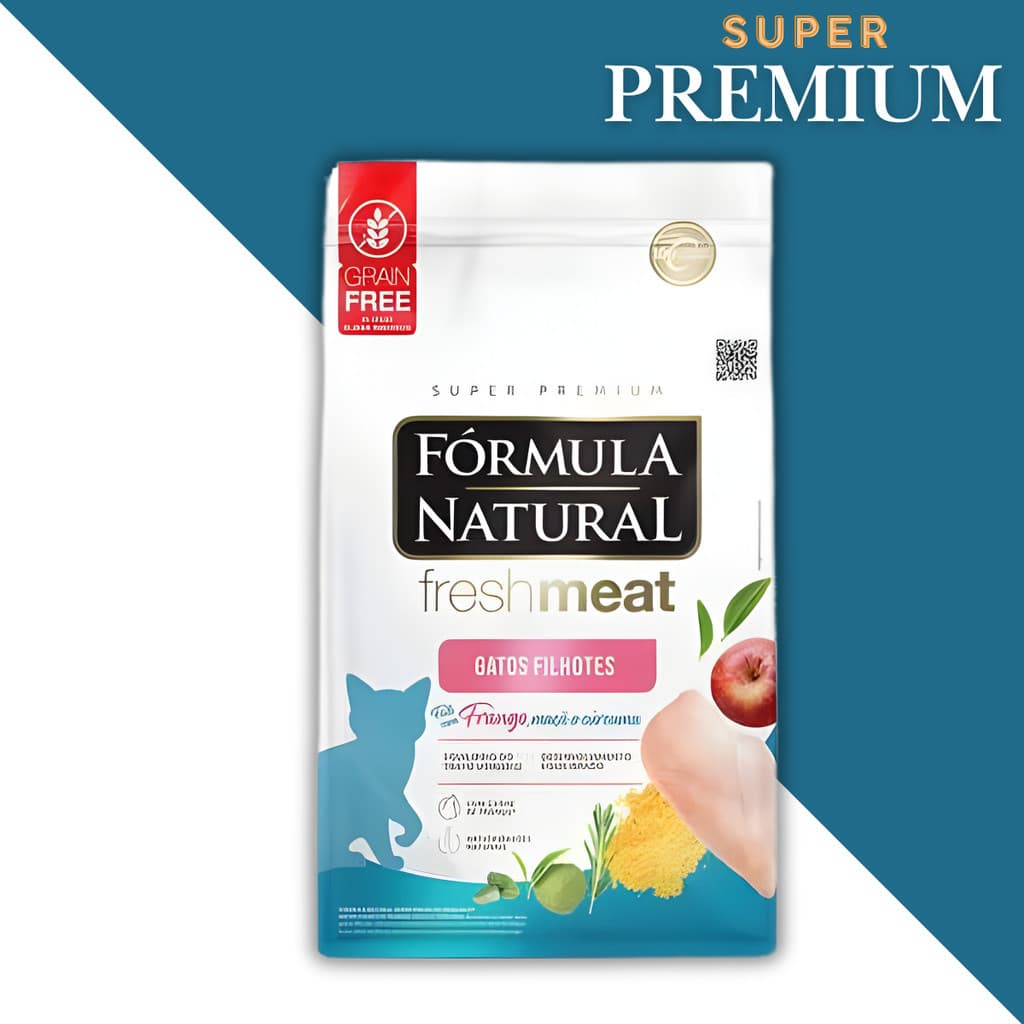 Ração Fórmula Natural Fresh Meat Gatos Filhotes 10KG- Adimax