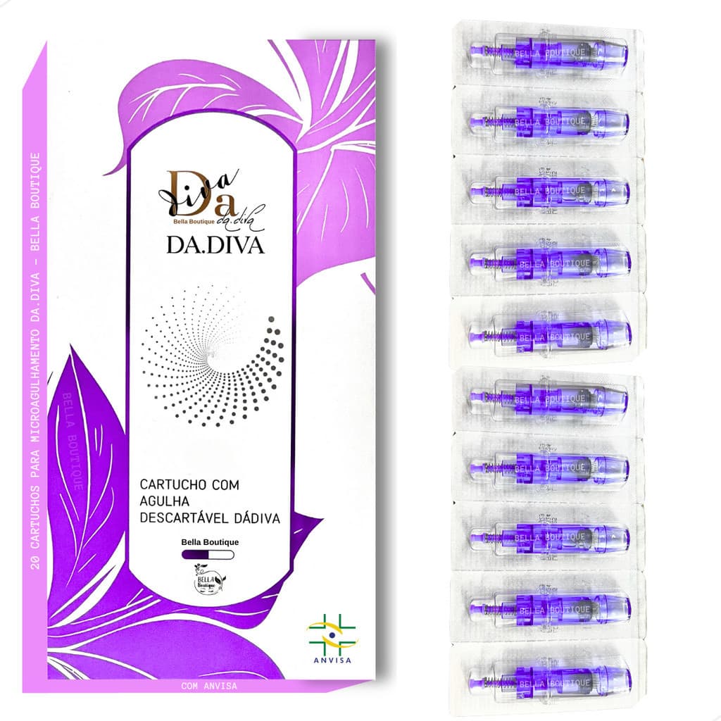 Kit 20 Cartuchos Dermapen Com Anvisa