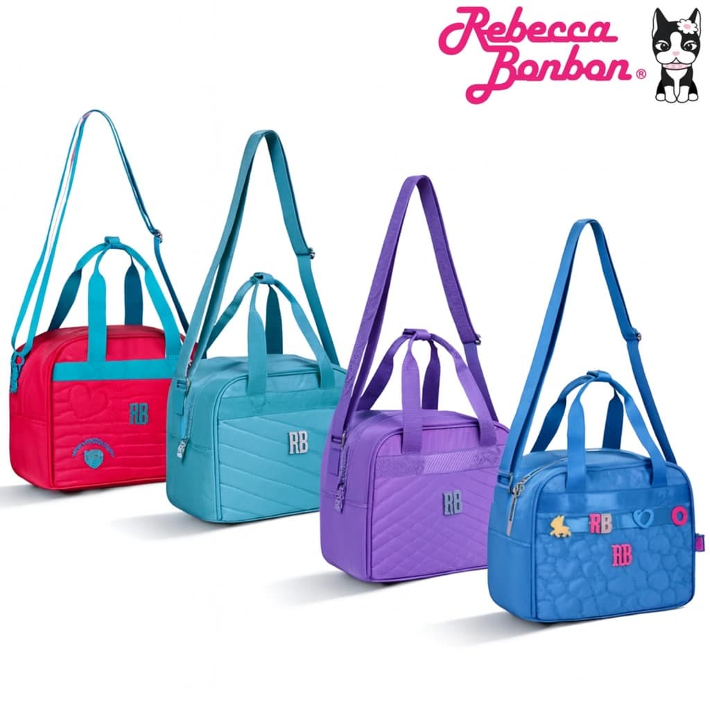Lancheira Térmica Rebecca Bonbon Original Diversos Modelos Clio Style