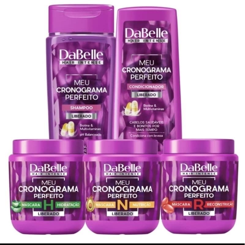 kIT 5 ou 6 ITENS CRONOGRAMA PERFEITO DABELLE ( ESCOLHA O SEU)