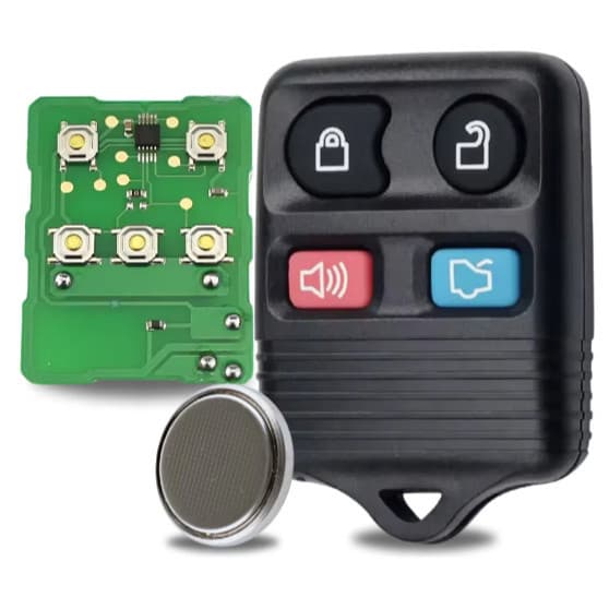Controle Remoto P/ Alarme Original Ford Ka Fiesta 4 Botões