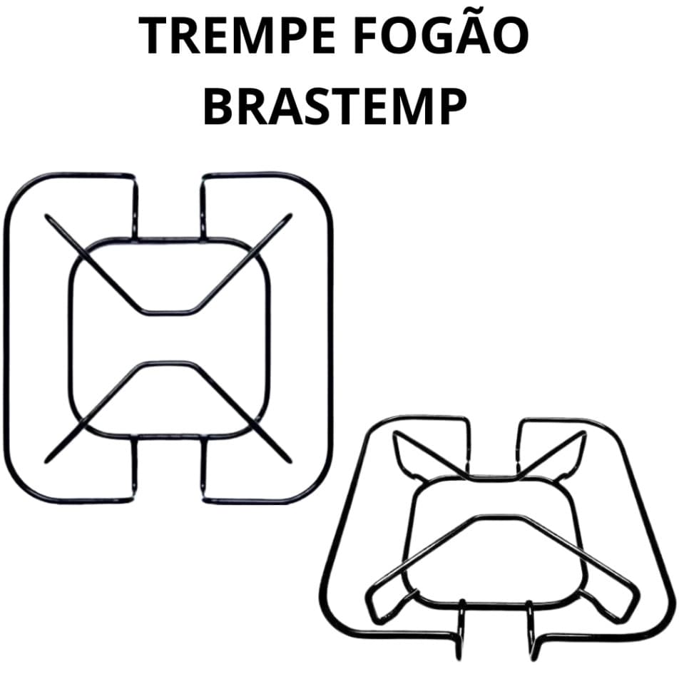 Grelhas Trempe para fogão Brastemp Bfs5tab