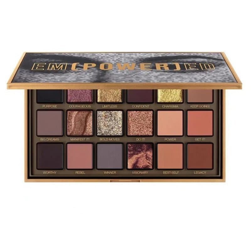Paleta de Sombras Huda Nova 2025 Natal Oito Cada Cor EM Power ED