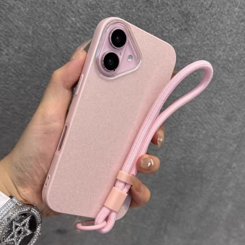 Capa De Telefone Glitter Com Cordão Para Infinix Smart 10 9 8 7 6 Plus HD Pro 5 2021 2020 Tecno Pova 7 Neo 5G 4G Fofa Si