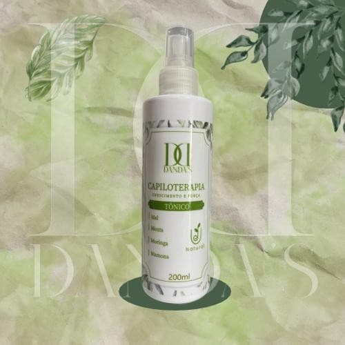 Tônico Rapunzel Poderoso DANDAS Capiloterapia 200ml|Crescimento Acelerado e Redução da Queda Capilar