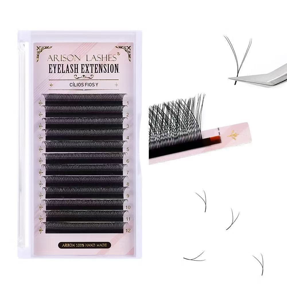 ARISON LASHES YY Cílios Volume Brasileiro-0.07mm-D Alongamento Tamanhos Mix e Individuais YY Extensão De Cilios