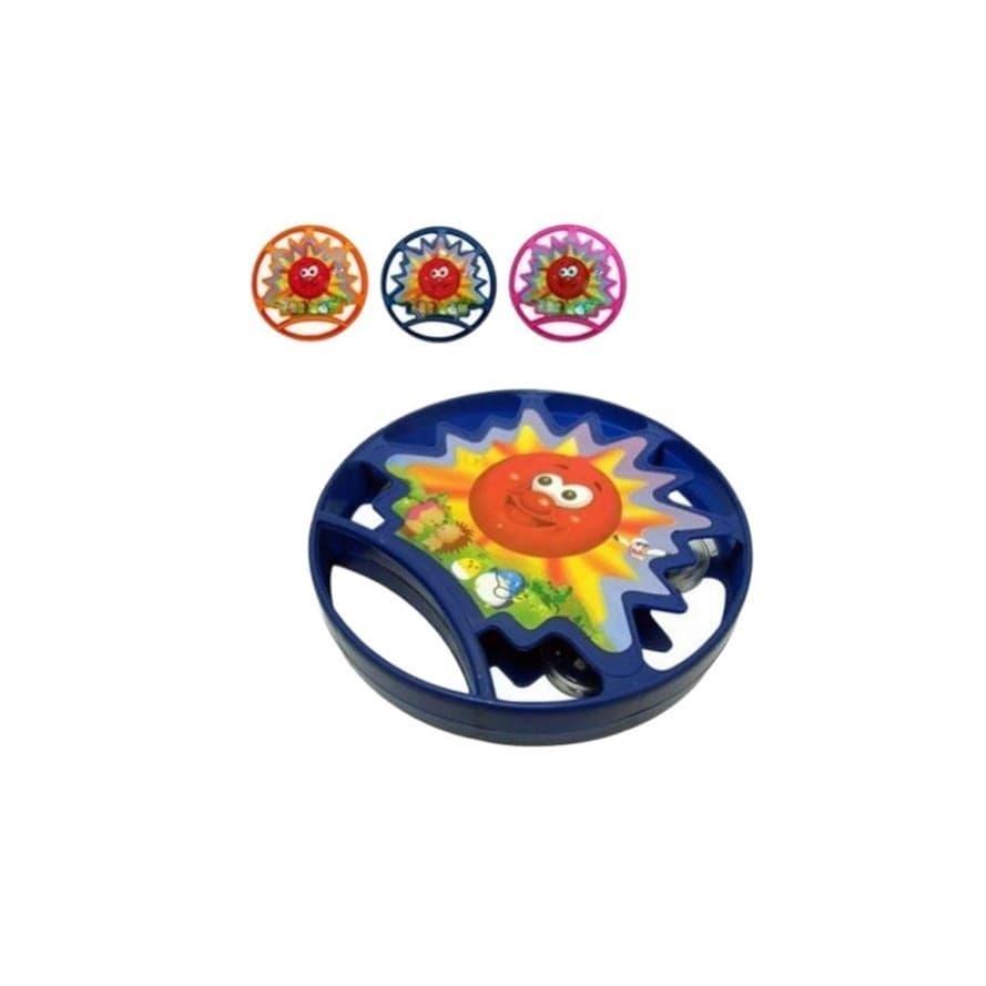 kit com 5 Pandeiro Infantil Colorido Pandeirinho Maluco / Brinquedo Menina Menino / Pronta Entrega
