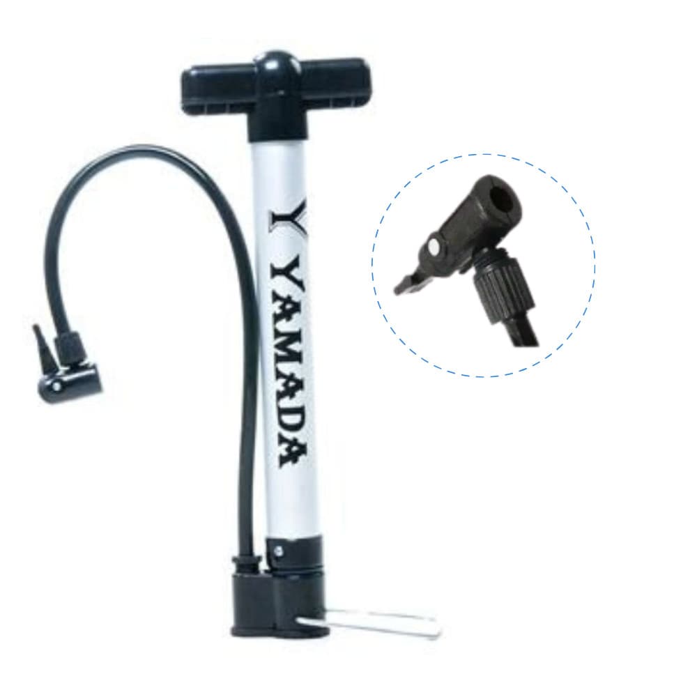 Bomba de Ar Yamada 30 cm para encher pneu de bicicletas bike