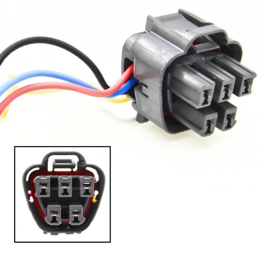 Plug Conector 5 Vias Tampa Bomba De Combustível Corolla 1.8/2.0