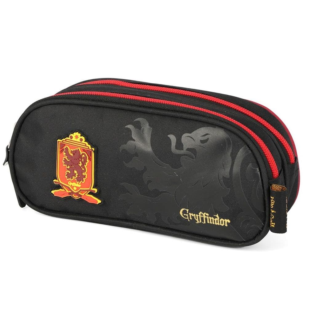 Estojo Duplo Escolar Harry Potter Hogwarts Original Luxcel