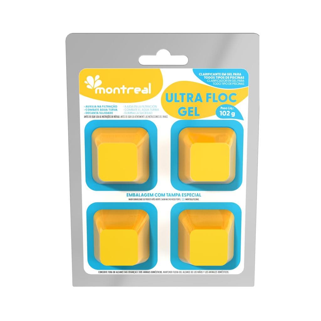 CLARIFICANTE PARA PISCINAS ULTRA FLOC GEL 102g - MONTREAL