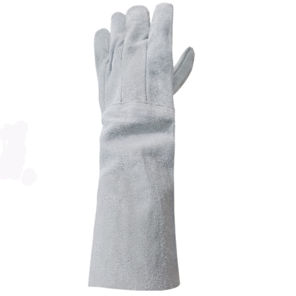 Luva de Raspa Com Reforço Interno e Punho de 20Cm