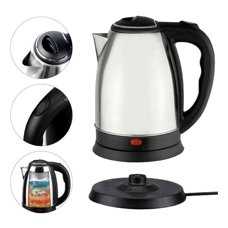 Chaleira Eletrica 110v em Inox 1,8 litros resistente muito útil para seu lar
