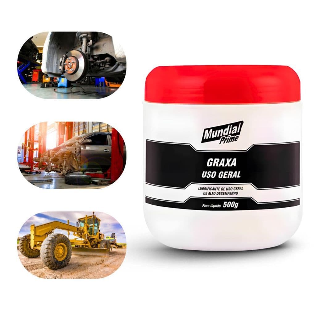 Graxa Pasta Uso Geral 500g Automotivo Industrial Máquinas
