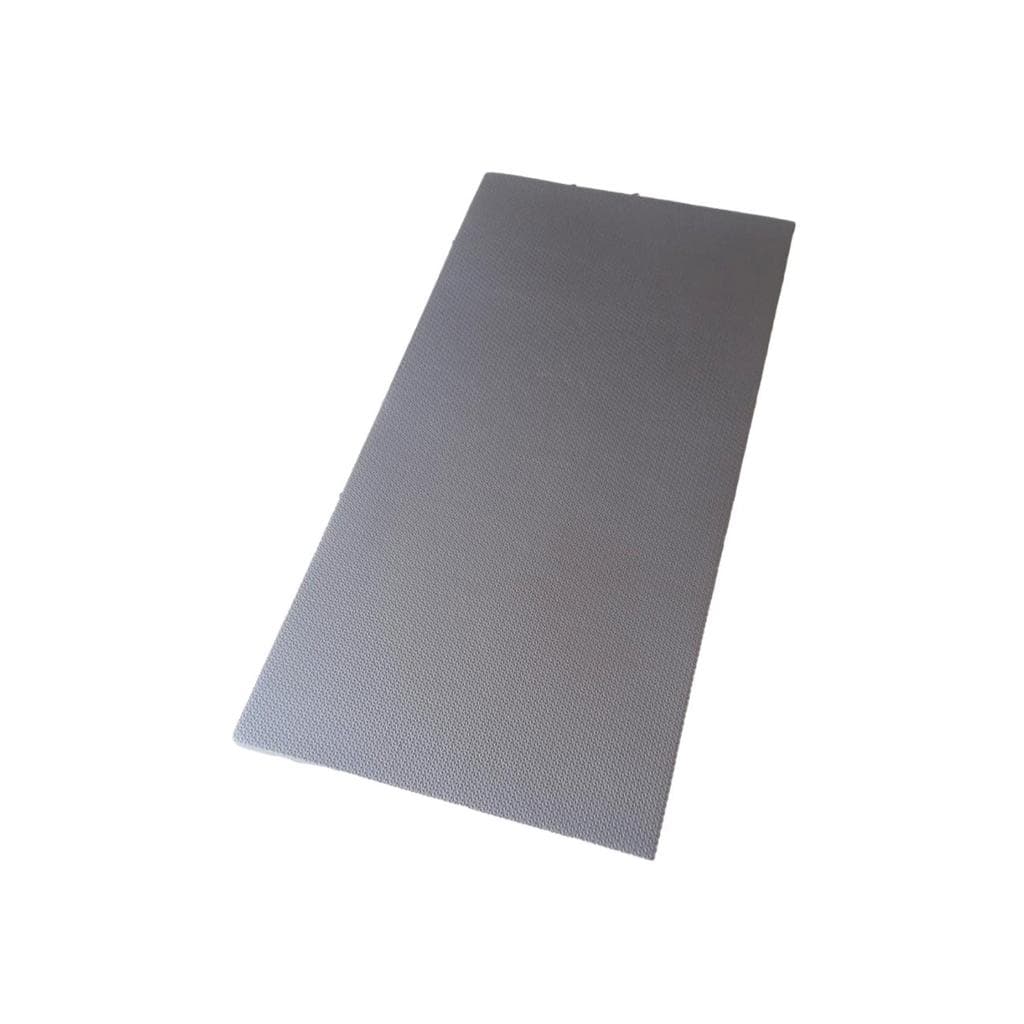 Colchonete EVA 100x50x2cm 20mm Cinza Escuro Yoga Ginástica Linha Premium