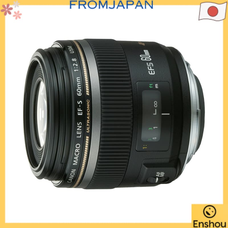 Do Japão [USADO]Canon Prime Macro Lens EF-S 60mm F2.8 Macro USM — APS-C Compatible