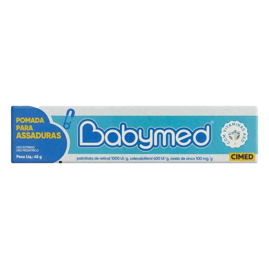 Babymed Azul Pomada Para Assaduras 100mg - 45g - Cimed