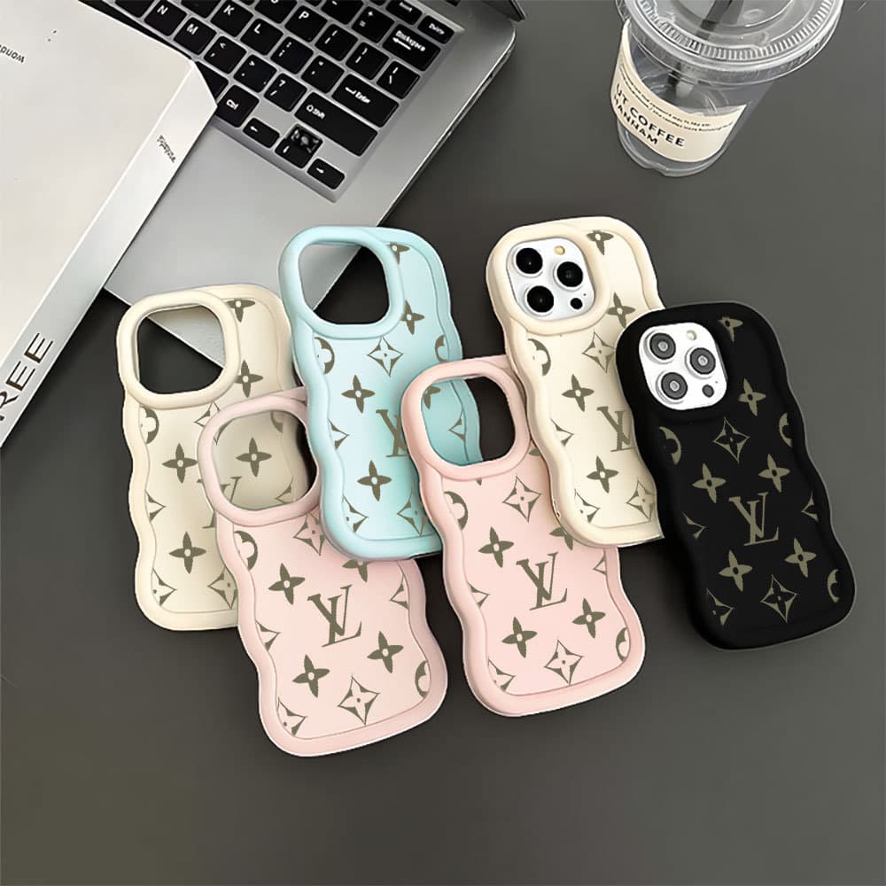 Capa Capinha Para iPhone 16 15 14 Plus 13 12 11 17 Air Pro Max XR LV Veludo Silicone Anti-Impacto