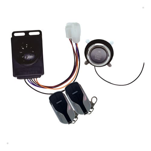 Kit Alarme Start Stop 36v-72v 2 Controles Botão Start Stop