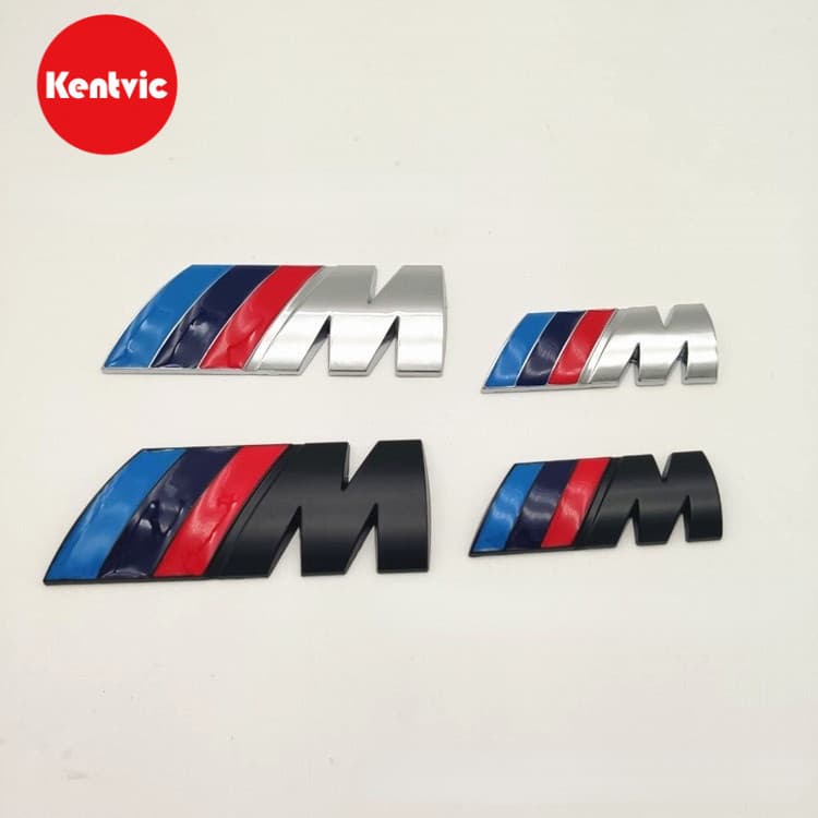 Adequado Para BMW M Adesivo De Carro Logotipo 5 Série M3 M5 X1M X3M X6 Emblemas De Metal