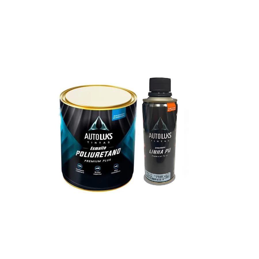 Tinta Auto PU Branco Summit Lisagm12 Autoluks c/ Catalisador