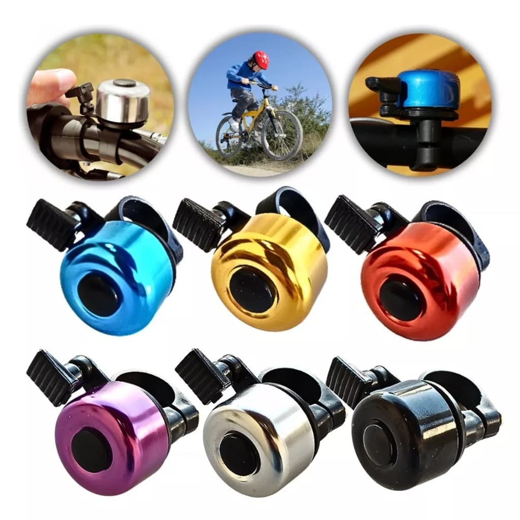 Buzina de bicicleta bike Campainha infantil e adulto universal cores diversas.+zapstoreshop+