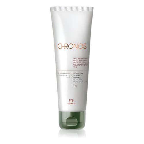 Chronos Protetor Antioleosidade Redutor Poros Fps 30 Natura